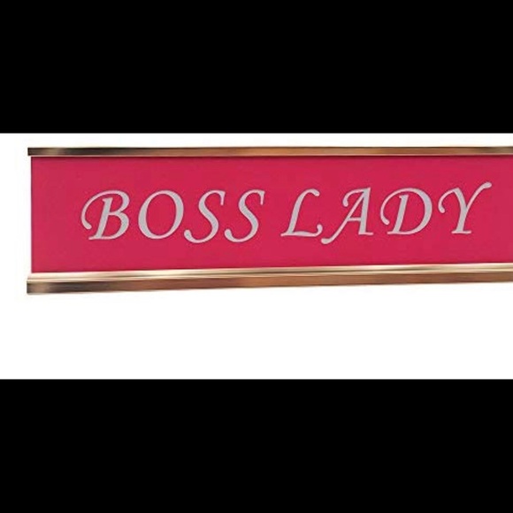 Boss Lady Desk Sign - Picture 3 of 3
